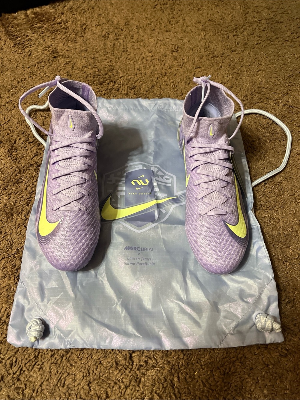 Nike Zoom Mercurial Superfly 10 Elite FG United HF1603-500 Size Men 6.5 Women 8